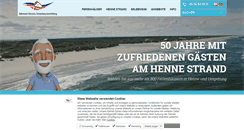 Desktop Screenshot of hennestrand.de